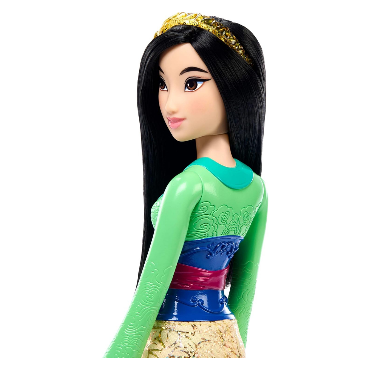 Mattel Disney Princesa Mulán Muñeca princesa con pelo largo