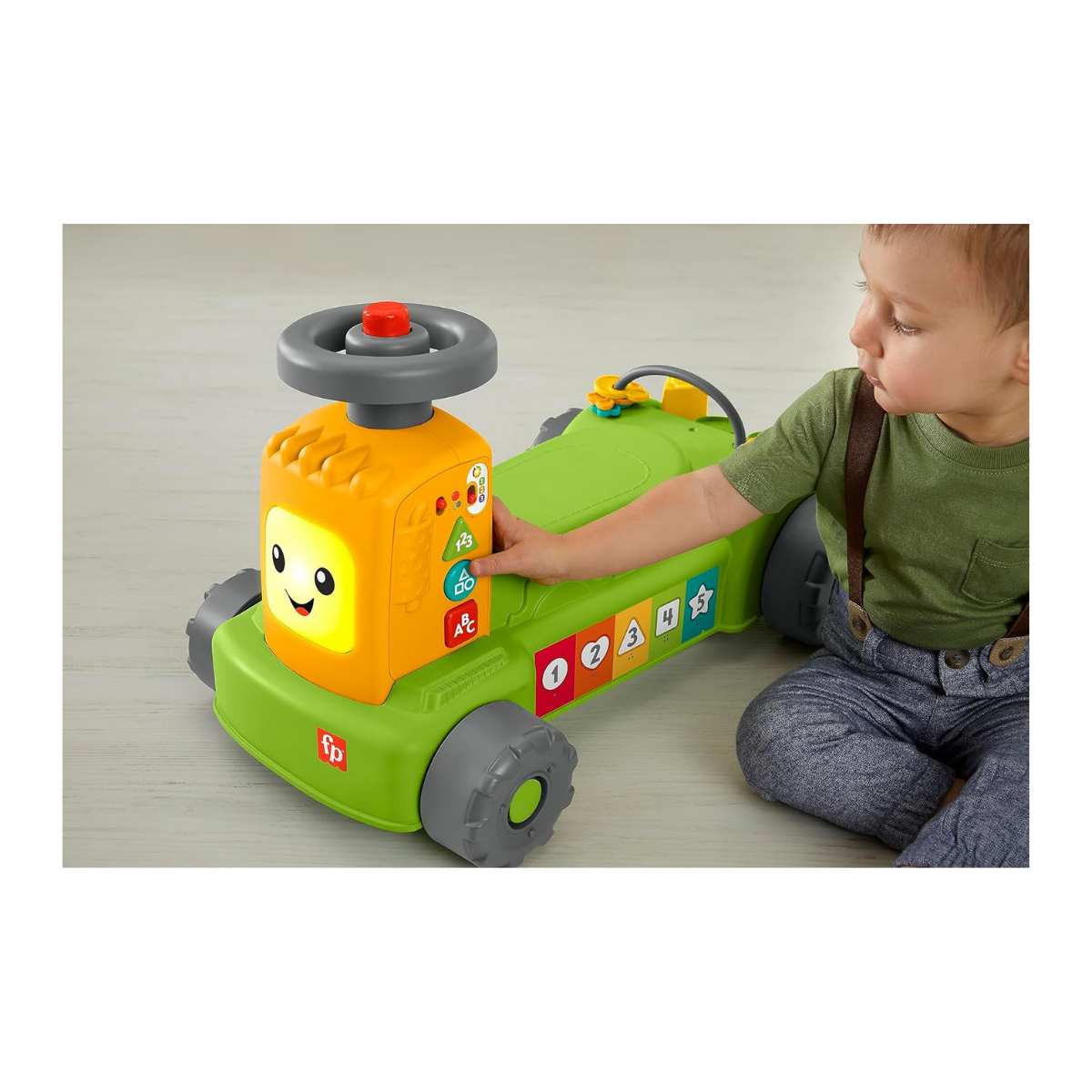 Fisher Price Tractor de aprendizaje 4 en 1