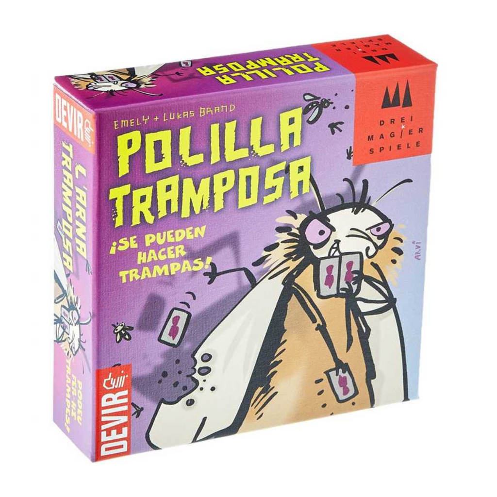 Devir Polilla Tramposa Original, Juego de Cartas, Juego de mesa para Niños