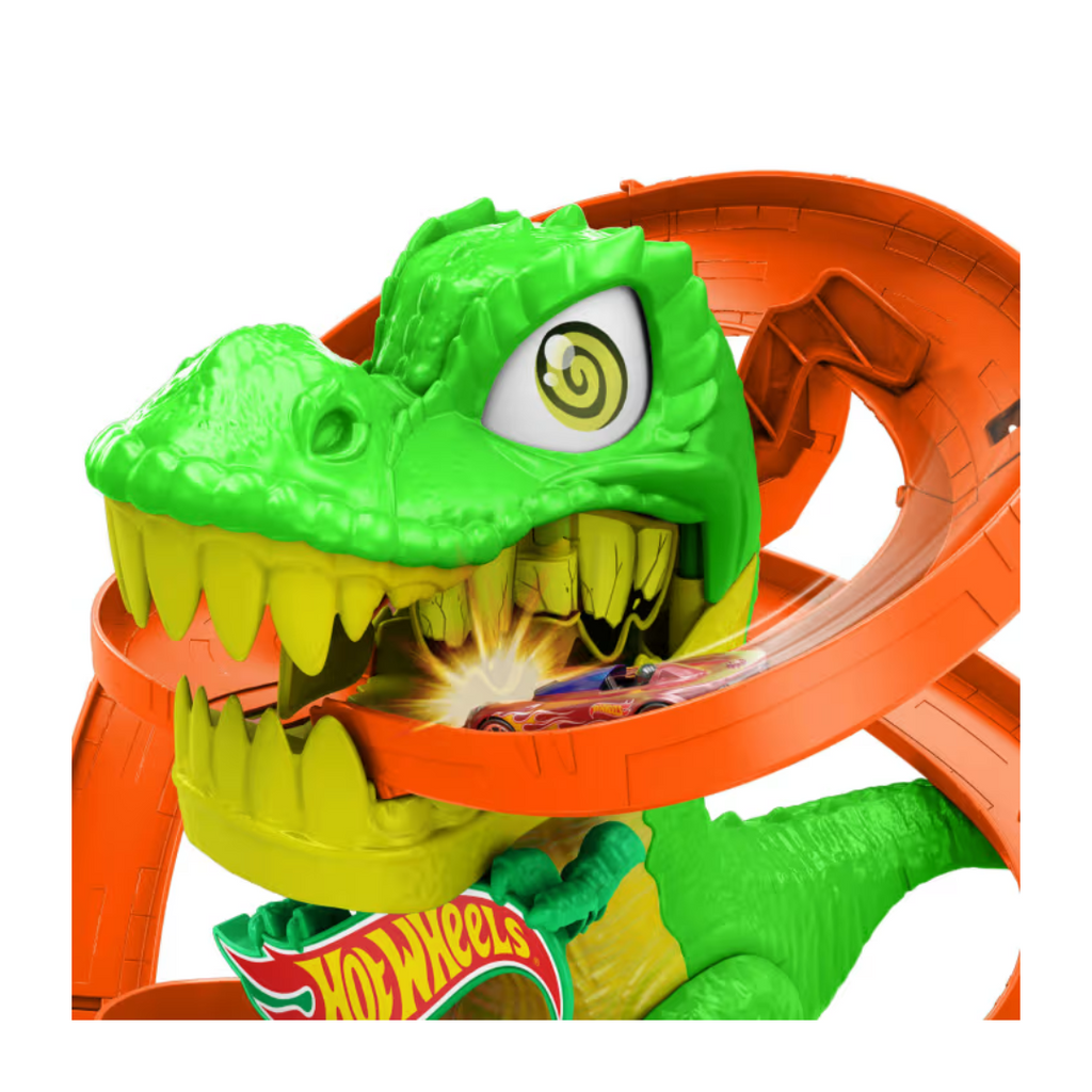 Juego T-Rex Batalla En Llamas De Hot Wheels City