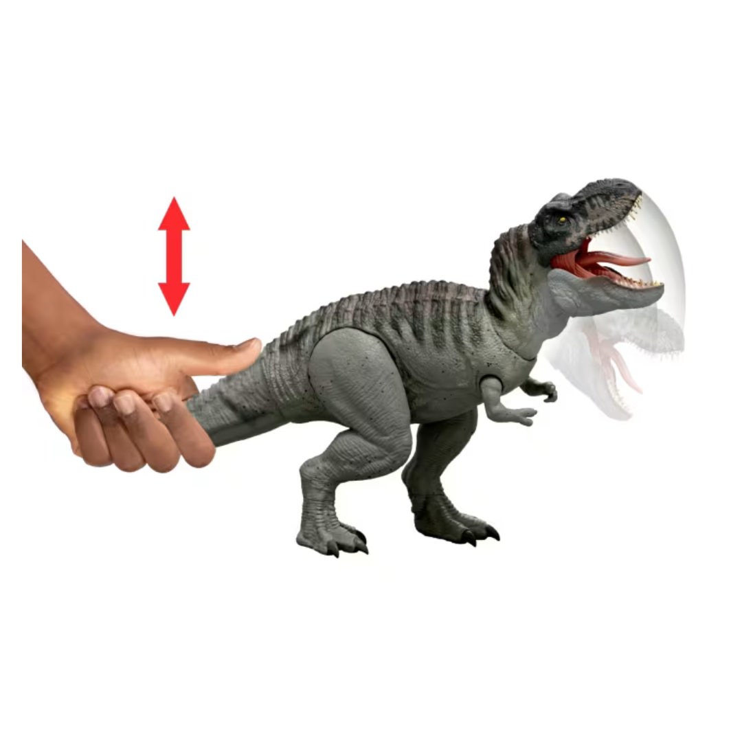 Dinosaurio Tiranosaurio Rex Power Devour De Jurassic World Mattel