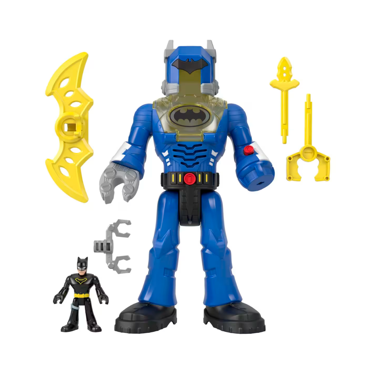 Fisher Price Imaginext Traje de Batman Insider y Exo de DC Super Friends