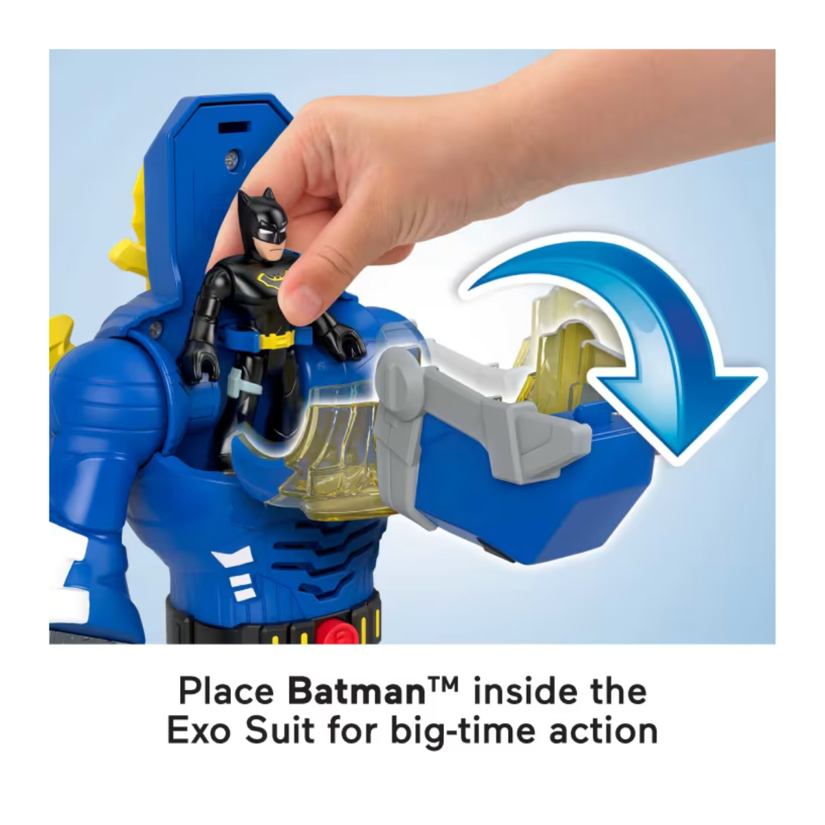 Fisher Price Imaginext Traje de Batman Insider y Exo de DC Super Friends