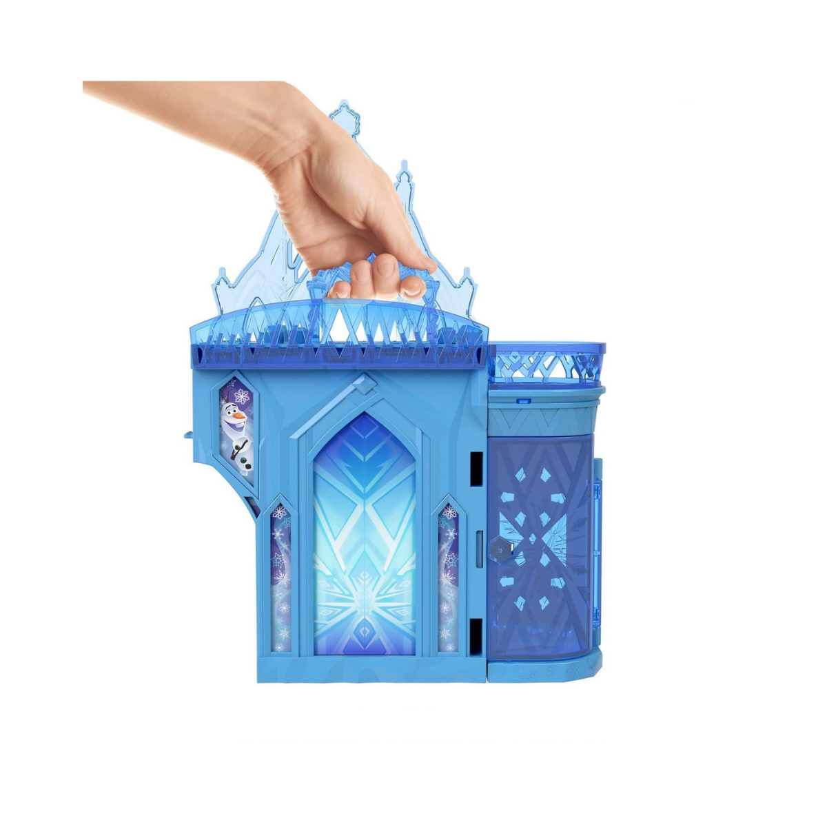 Mattel Disney Frozen Elsa y Castillo de Hielo con Mini Muñeca para Vestir y Castillo