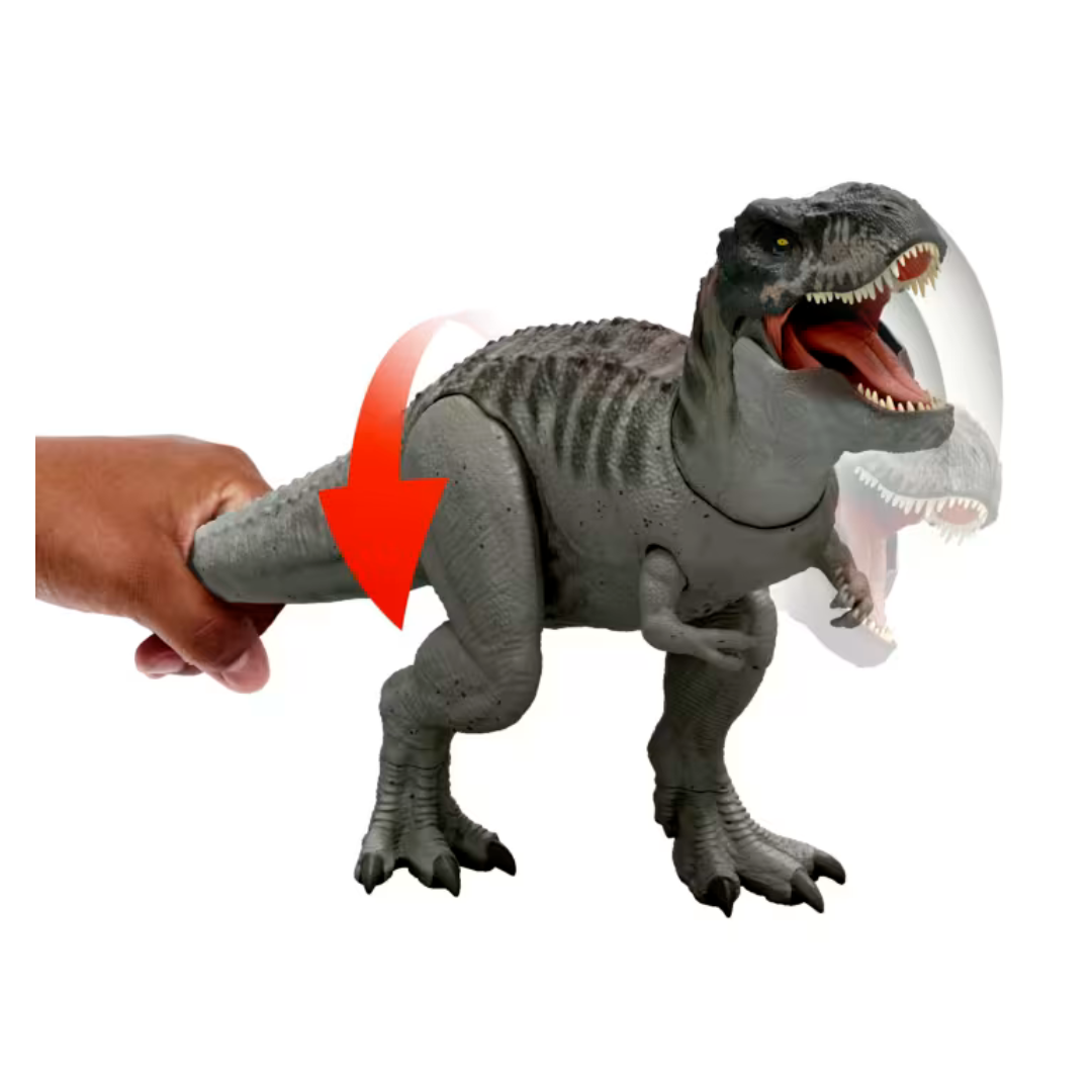 Dinosaurio Tiranosaurio Rex Power Devour De Jurassic World Mattel