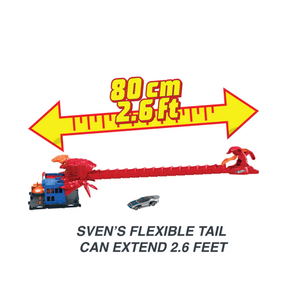 Hot Wheels City Ataque Escorpión Flexible