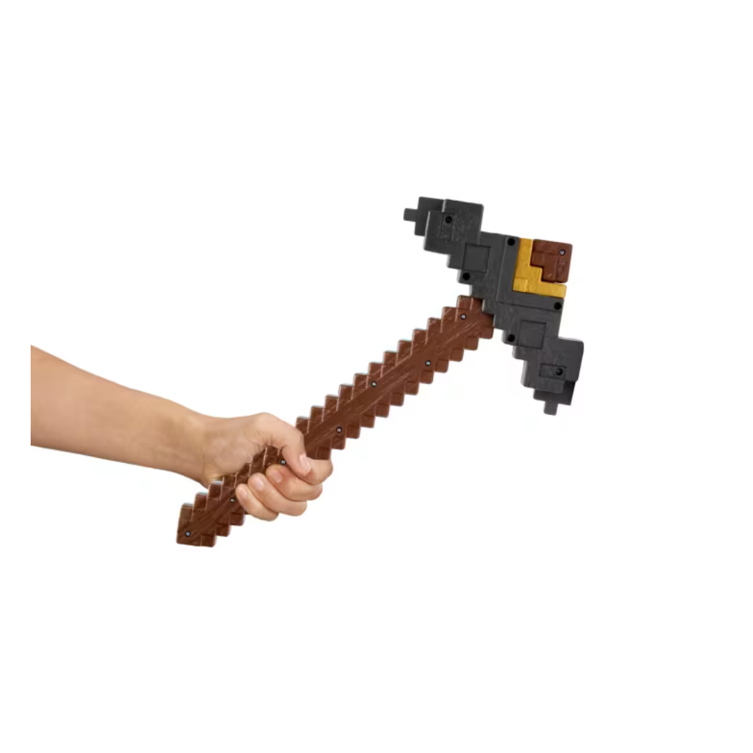 Espada y Pico Transformable De Minecraft Mattel