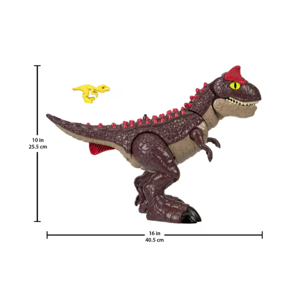 Imaginext Jurassic World Dinosaurio Carnotaurus Spike Strike