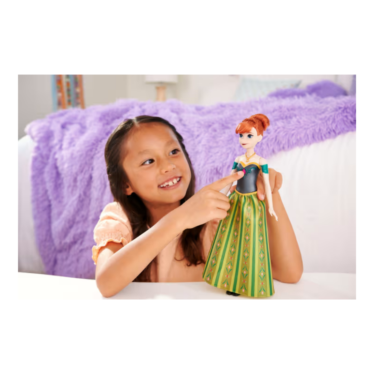 Disney Frozen muñeca Anna cantante Mattel