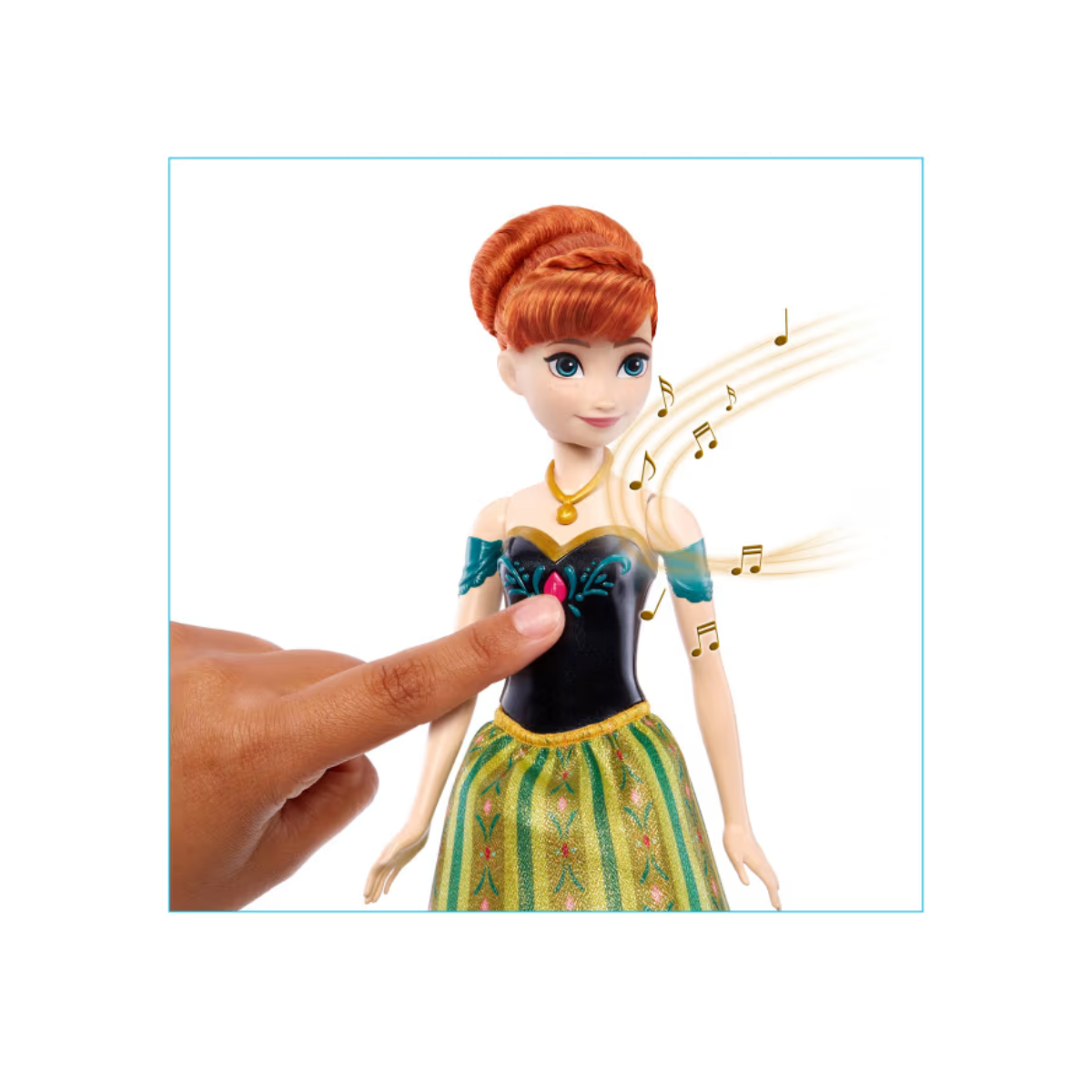 Disney Frozen muñeca Anna cantante Mattel