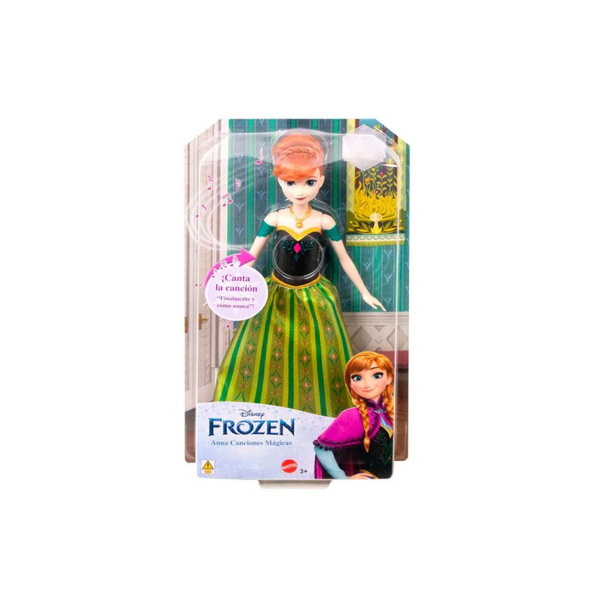 Disney Frozen muñeca Anna cantante Mattel