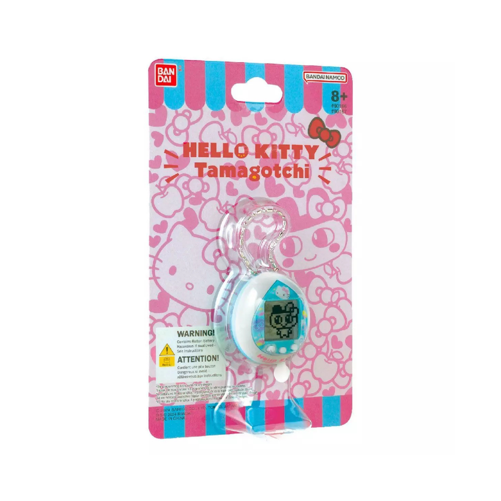 Bandai - Tamagotchi Nano diseño de Hello Kitty Skye Blue 50 aniversario