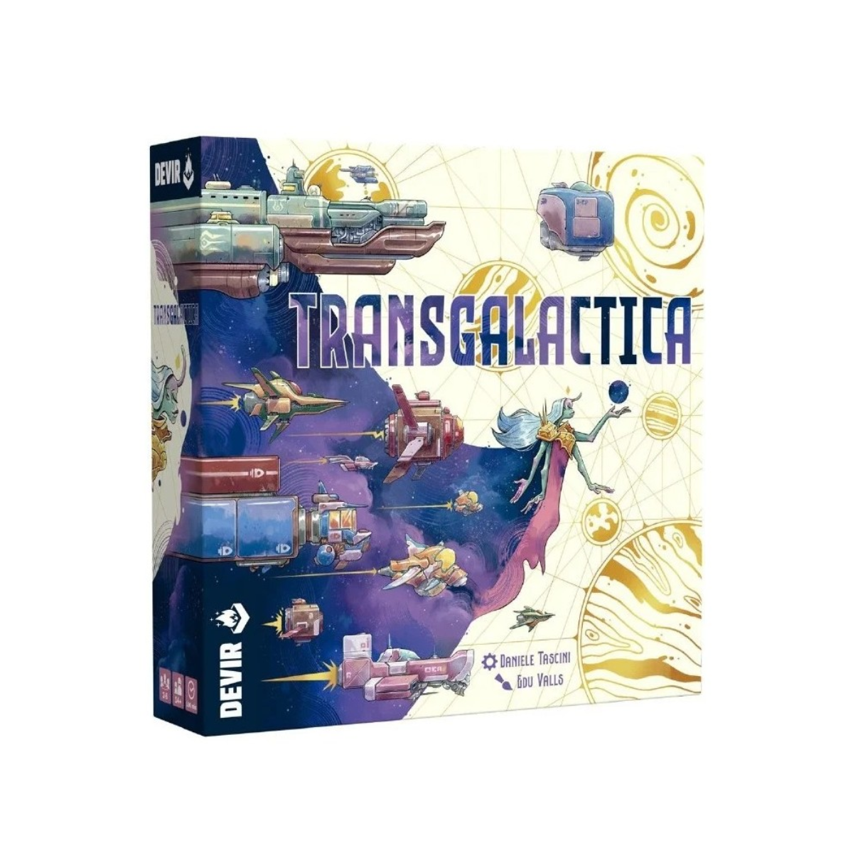 Devir Transgalactica, Juego de Mesa de Ciencia Ficción, Divertido y Entretenido