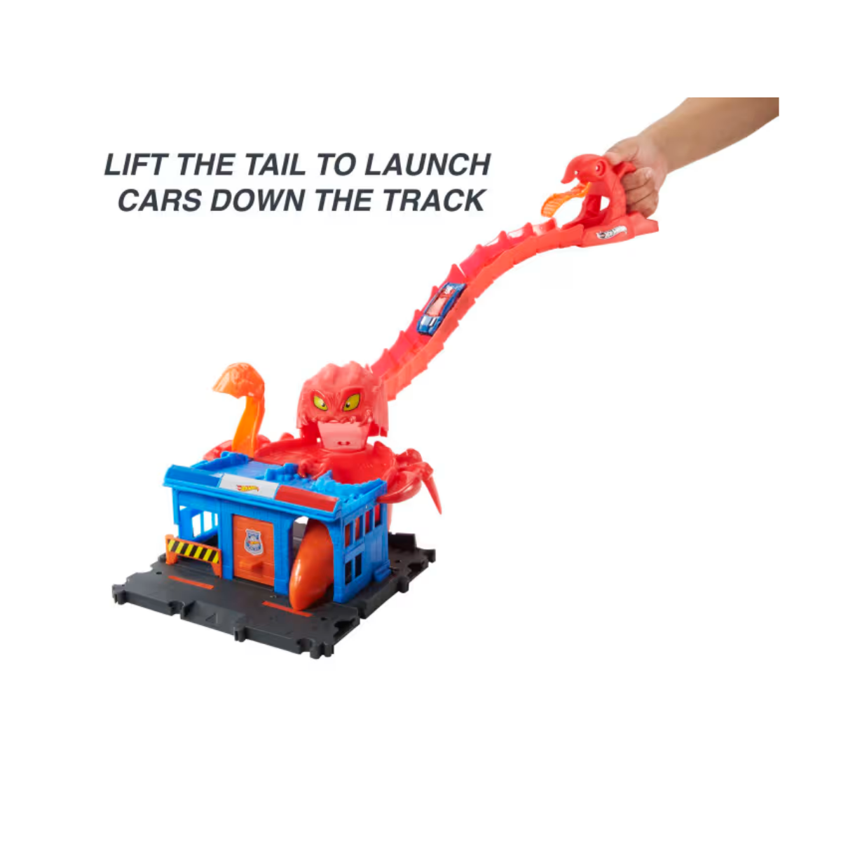 Hot Wheels City Ataque Escorpión Flexible