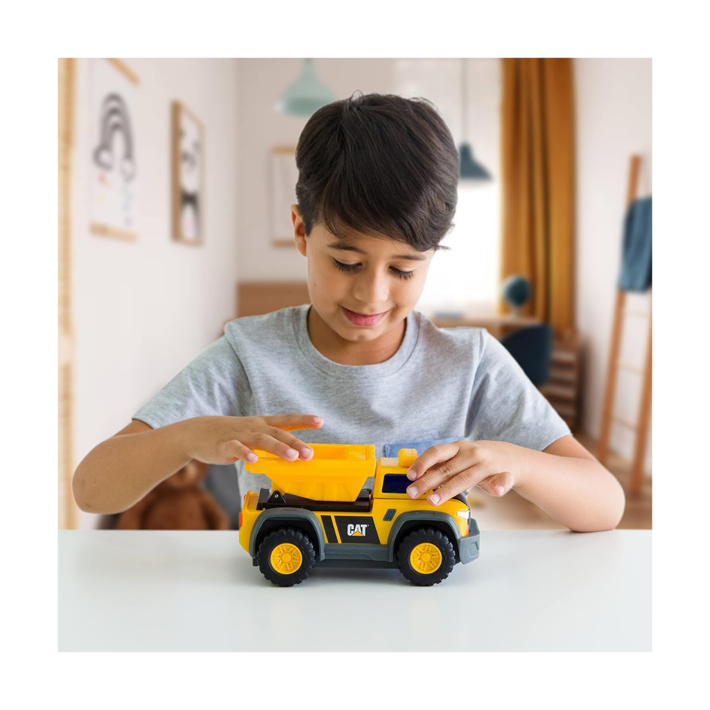 CAT - Juguetes de construcción, camión volquete