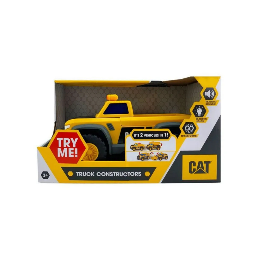 CAT - Camiones de Construcción Pickup luces y sonidos
