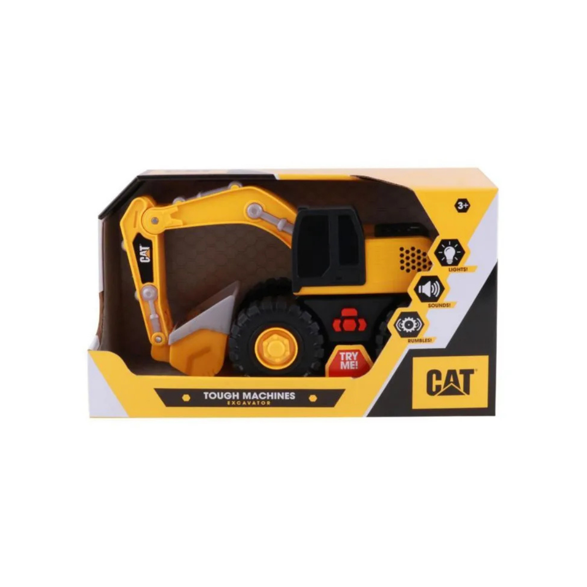 CAT - Excavadora con Luces y Sonidos