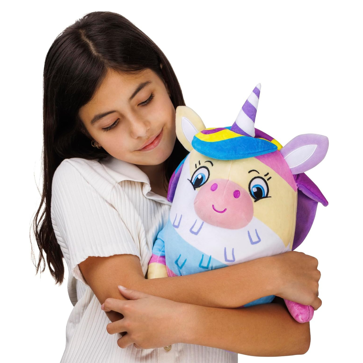 Piñata Smashlings Peluche abrazable, unicornio luna, juguetes Roblox de Toikido.