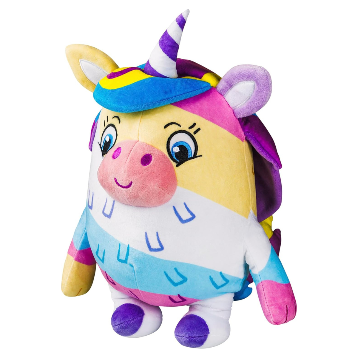 Piñata Smashlings Peluche abrazable, unicornio luna, juguetes Roblox de Toikido.